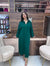 Caftan marocain simple – Vert émeraude